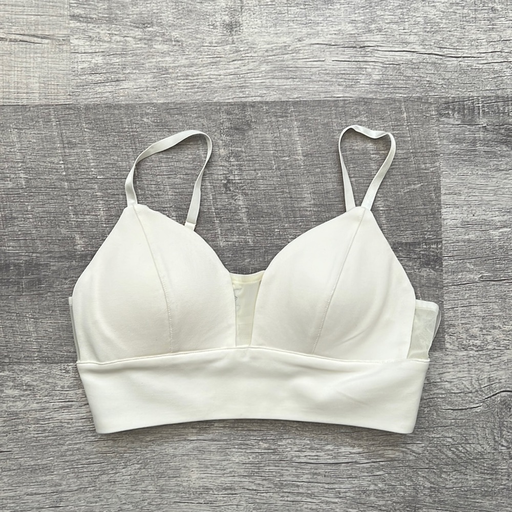 Zip-up Bralette